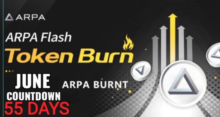 The countdown has begun. The #ARPA coin burn is at the end of June. The remaining days 55... Target (1$) arpachain.io ☝️☝️☝️ #btc     #eth #dot #busd   #link #ada #ltc #bch #crv #bnb #theta #grt #sxp #uni #yfı #yfıı #vet #btt      #Fıl #win #hot #chz #sol #trx   #hot