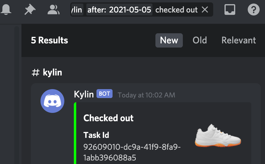 My day with 5 pairs🍊🍊🍊🍊🍊
7:30 set up Kylin🤖
7:45 go to work 💼
9:55 start tasks ▶️
10:05 stop all tasks ⏹️

Thanks 
Bot <a href="/KylinBot/">KylinBot</a> 
ISP @Leafproxies Resi <a href="/PeachyProxies/">PeachyProxies™ 🍑⚡</a> 
Group <a href="/AMNotifyCN/">AMNotify CN</a>