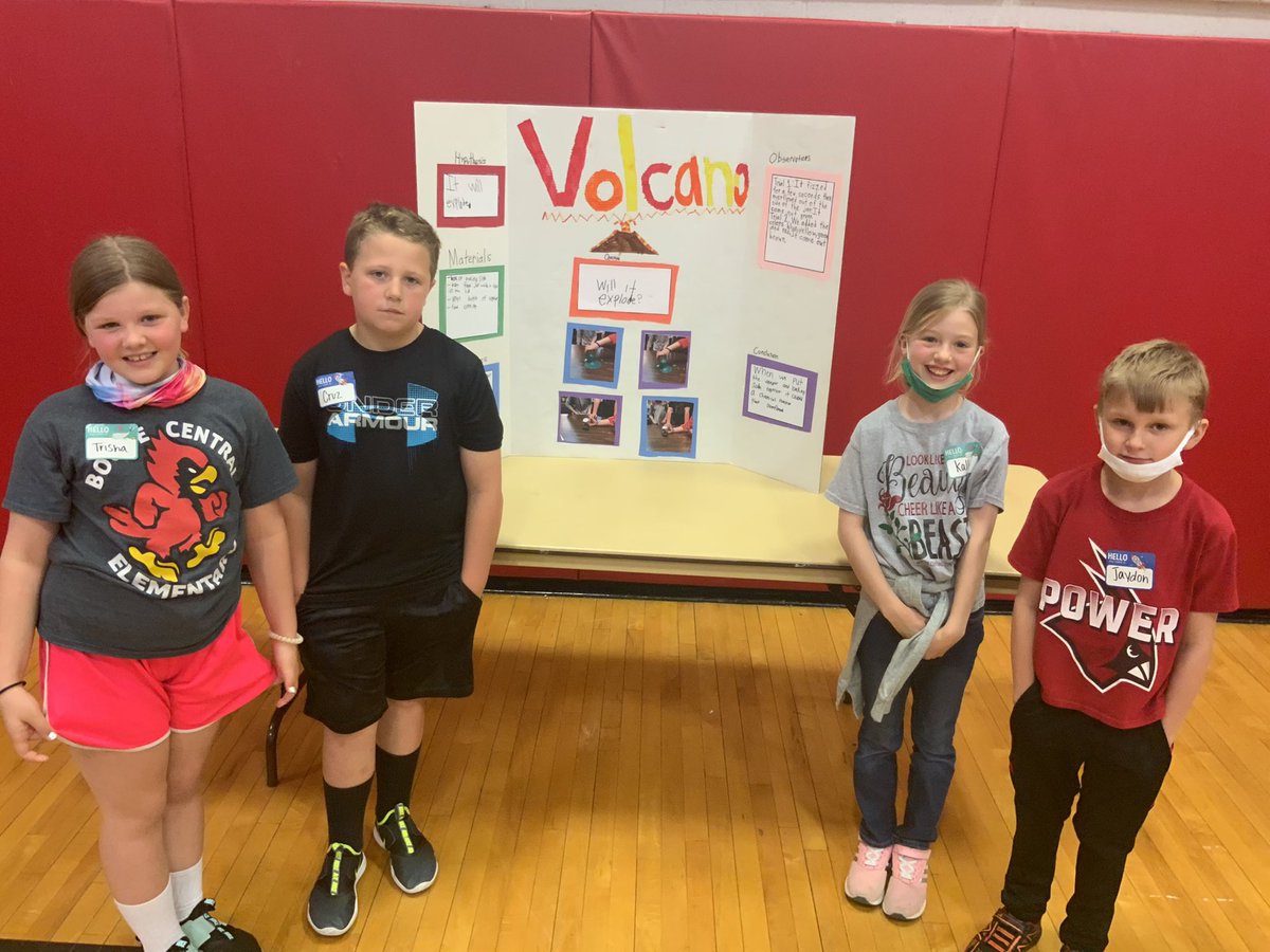 BC_Cardinals's tweet photo. A job well done by our 2nd grade students during their Science Fair yesterday.  A lot of work was done by these students the past few weeks.  Keep up the great work! #bcesrocks https://t.co/RF4DYJuVCM