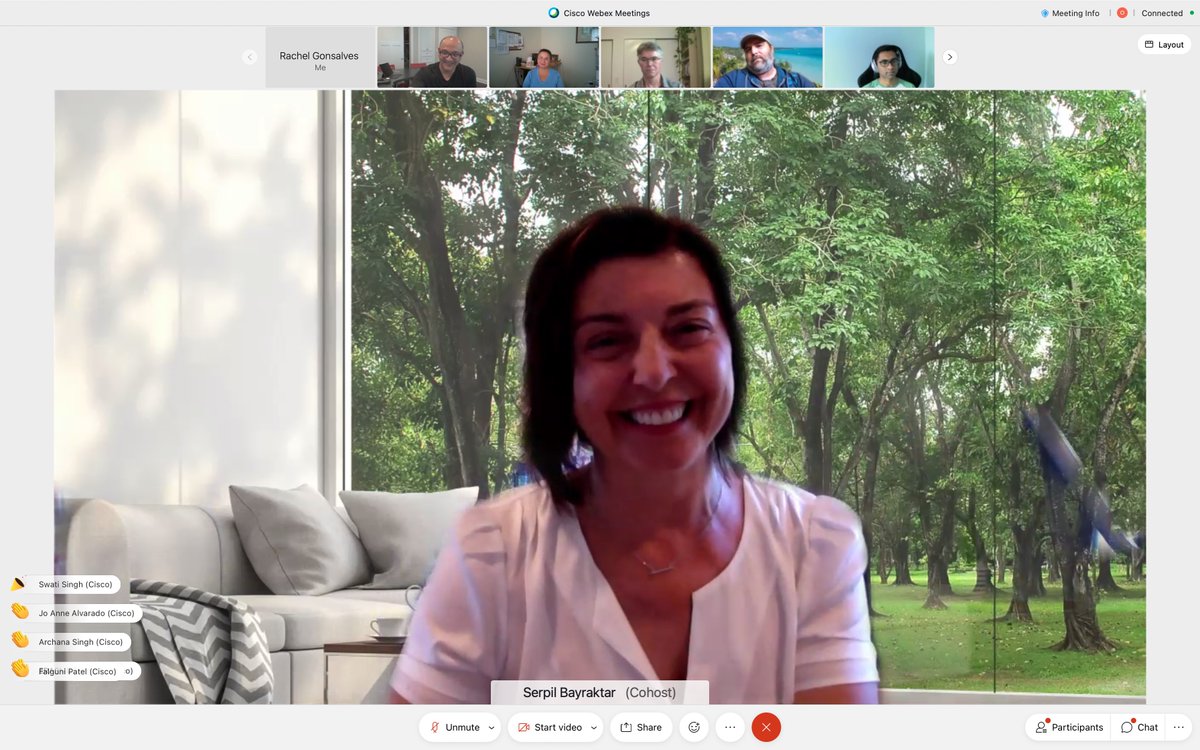 cisco_wit's tweet photo. We had the pleasure to meet and engage with @jpatel41 in our #AprilWIT fireside chat. Thank you Jeetu for sharing your life experiences and lessons so candidly!
#TBT #Webex #LoveWhereYouWork #WeAreCisco #Leadership #Cisco #WomenInTech #CiscoWIT https://t.co/Kaz8nsIW24