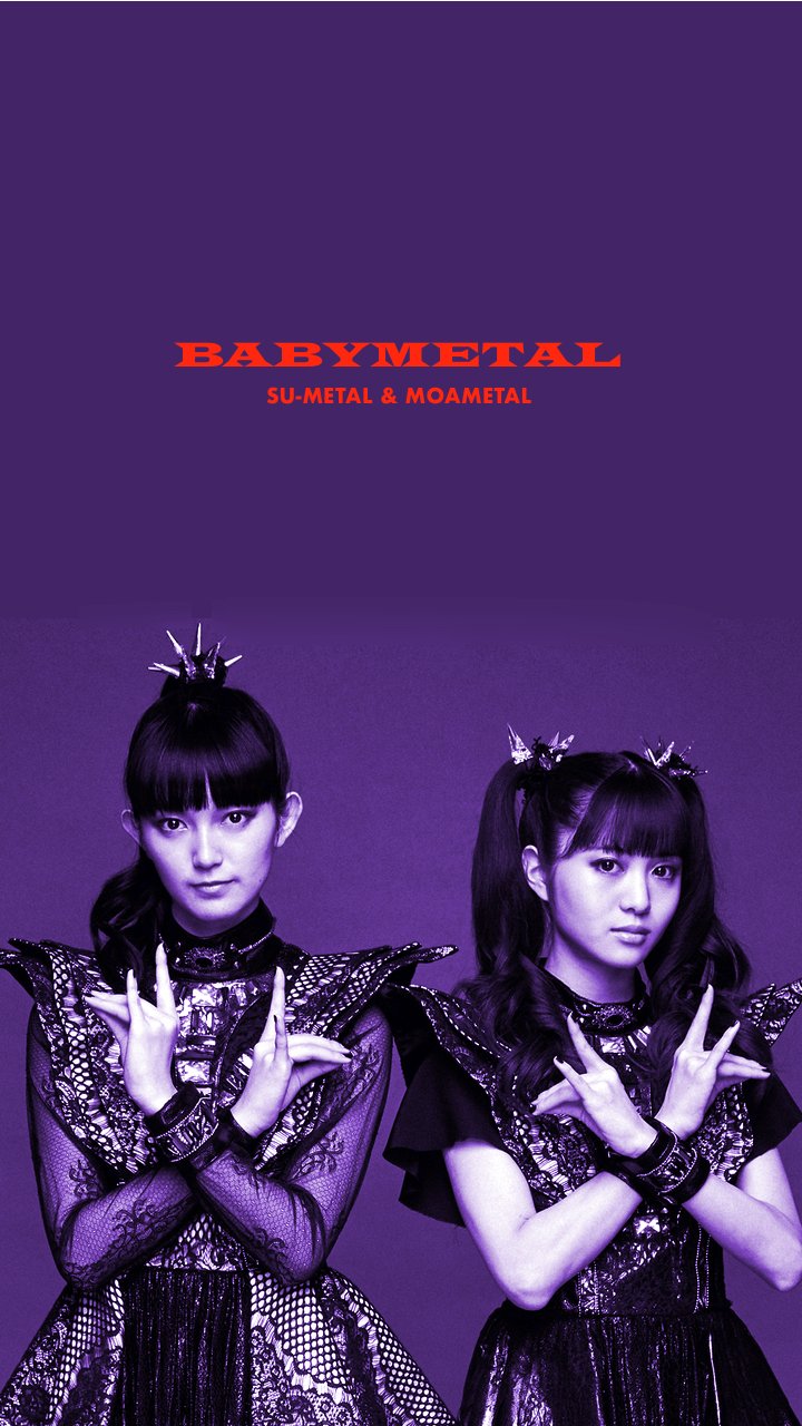 Nagu L Happy Luv Ive Na Tviteru 昨日作ったbabymetalの壁紙 Babymetal Su Metal Moametal Wallpaper 壁紙 T Co Tt2d4qhcp6 Tviter