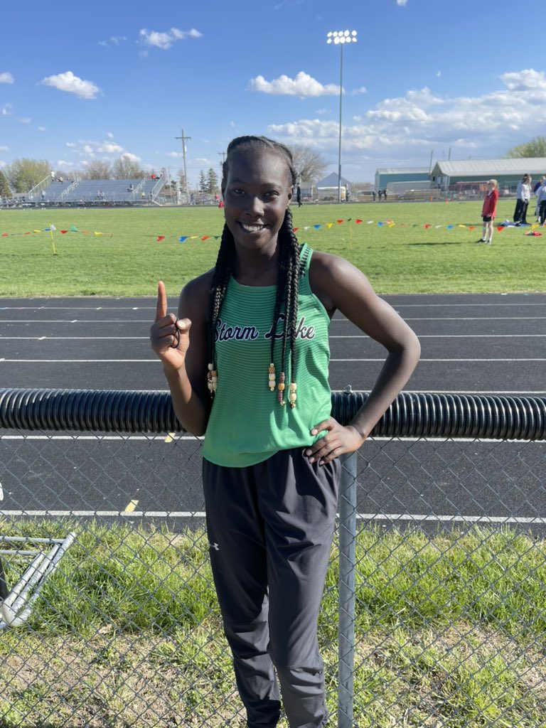 High Jump- Lakes Conference Champion <a href="/Maryyanga_/">Mary Yanga</a>