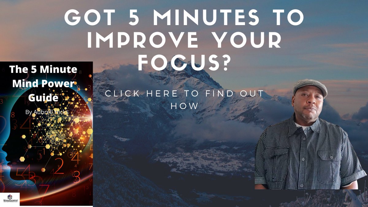 The human brain is capable of shaping our realities. In 5 minutes, you'll discover how our brains function and why it's so easy to get distracted when we need to focus. For more info, Download my FREE PDF bethegoat.groovepages.com/5min/index #rethinkandgrowrich #twitter🎯