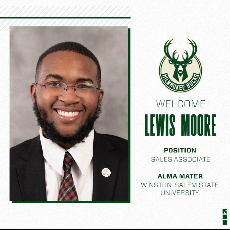 Celebrating #GradSZN. Congrats on your new position! 🐏 🎓 🎉 #WSSUGrad #WSSU21
📷 by <a href="/king/">CROWN</a>.louie.v: Extremely excited to announce that I have accepted a full time sales position w/ the Bucks. <a href="/NBA/">NBA</a> Here to create a legacy; first stop was undergrad and next stop is Milwaukee.
