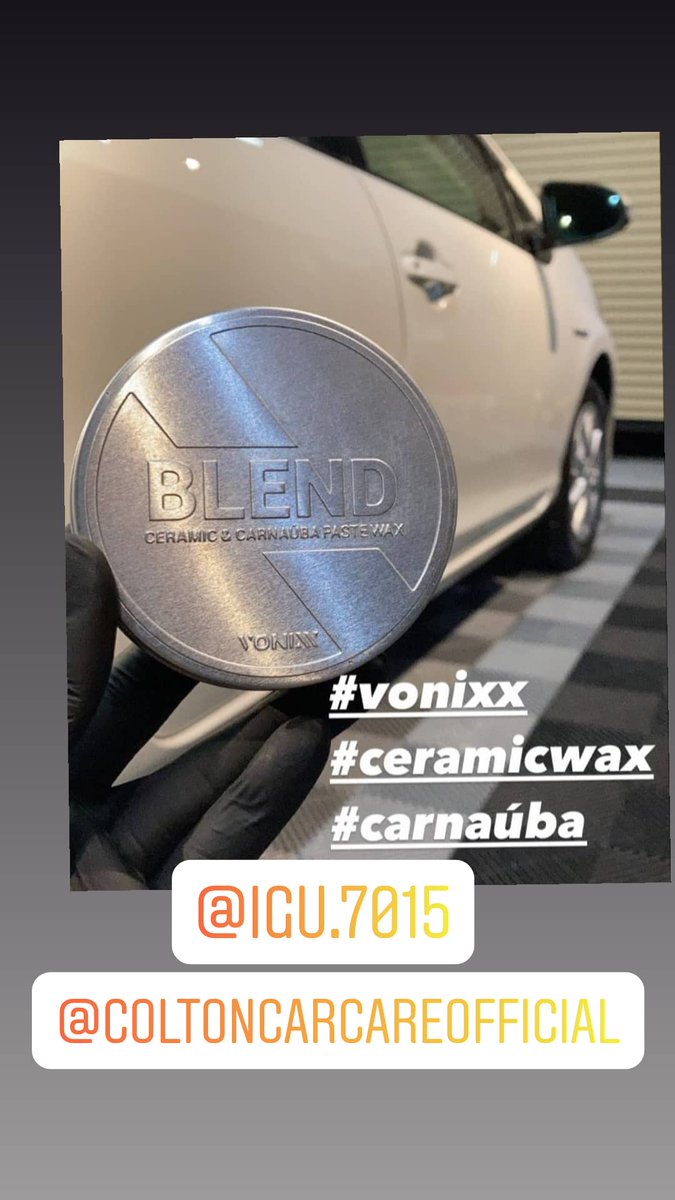 Car Care かんちゃん Iwai Kannori على تويتر 気分がいい Blend Ceramic Carnauba Paste Wax Coltoncarcare Vonixxcarcare Spell Sio2pro 洗車好き 洗車好きな人と繋がりたい 洗車したい 洗車マニア 艶々仕上げ 映り込み 透明感のある滑らかな光沢 撥