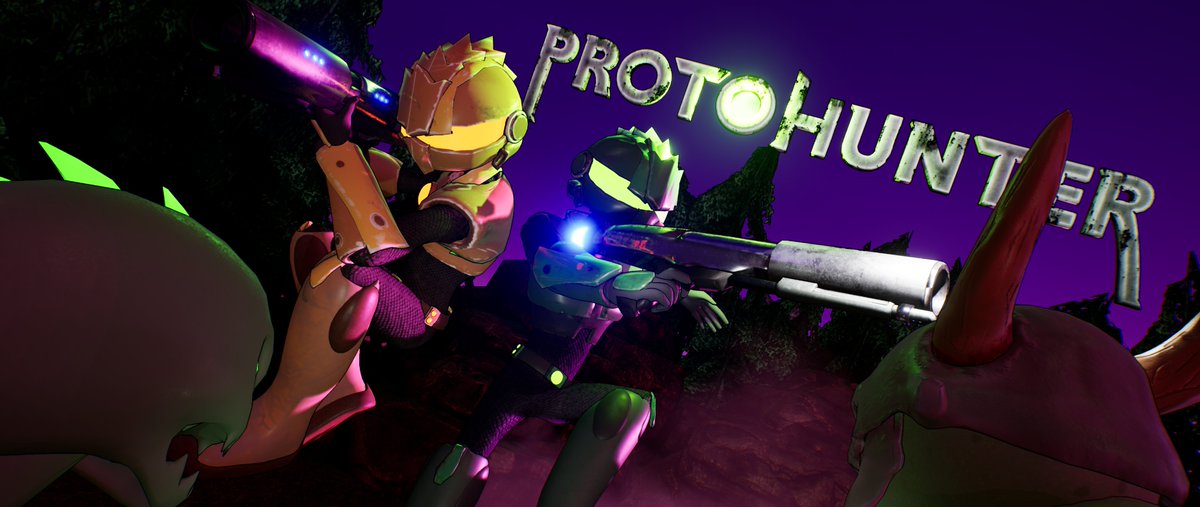 tacko3D's tweet image. The fights not over yet.
New Weapons are coming to #Protohunter WITHIN THE MONTH!
@tempointeractiv 
Rendered in @UnrealEngine
#madeinUnreal #UE4 #gamedev #indiegamedev
