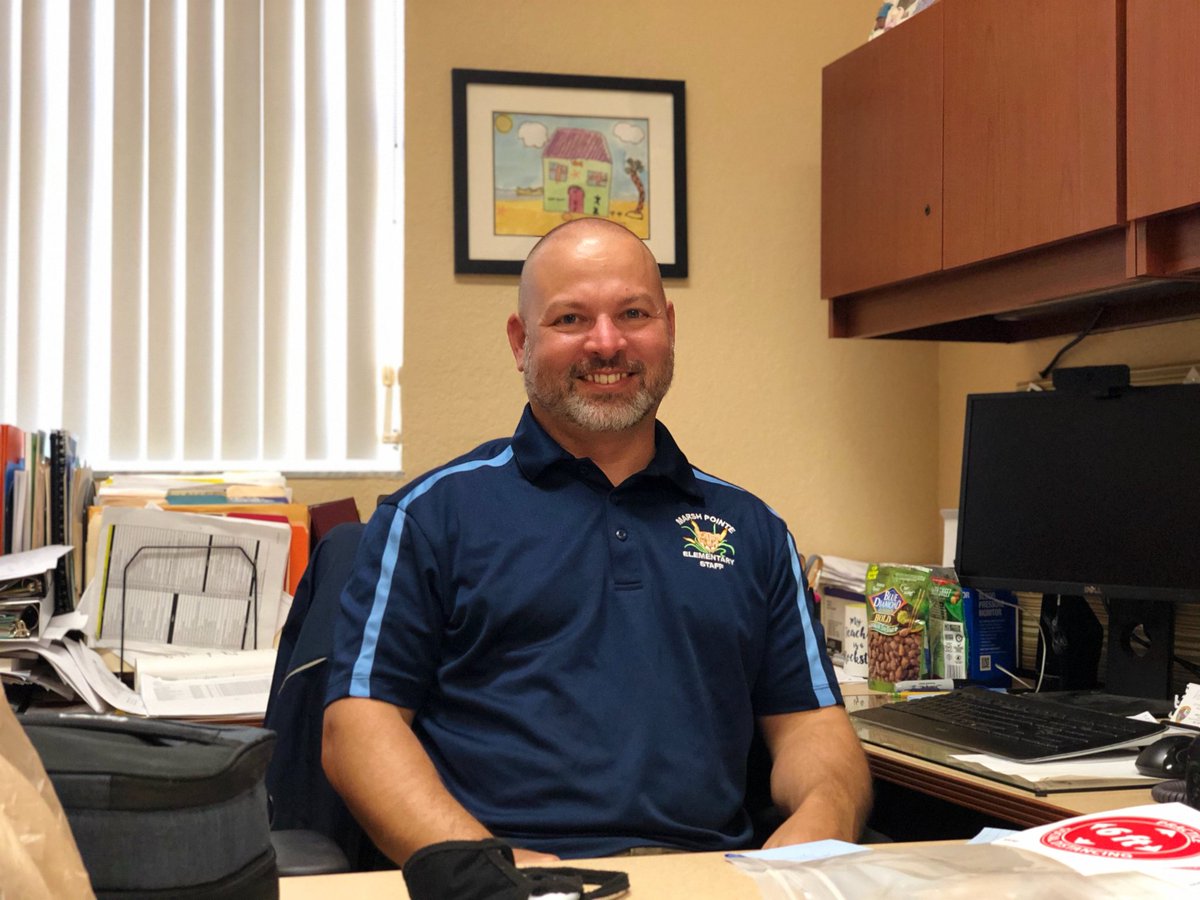 “We can not direct the winds, but we can adjust the sails”

Congratulations and Welcome to our new captain: Principal Mr. Scott

We are excited to have you guide the MPE ship!
.
.

#mpepto
#marshpointeelementary
#marshpointepto
#pantherpride🐾 
#mpeteachers 
#mpestrong