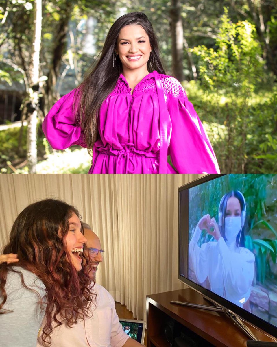 O sonho de todo cacto! 🤩 Afinal, todos querem uma casquinha de @Juliette, né?! Kkkk Espia só a Elisa, filha de Sandra Annenberg e Ernesto Paglia, tietando a campeã do #BBB21 após uma entrevista do pai para o... instagram.com/p/COjJPy1Ld_C/ (📸: @sandraannenberg; Globo/João Cotta)