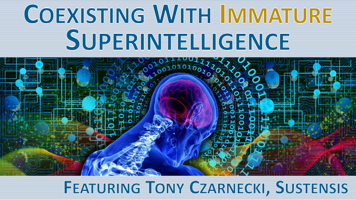 How should humanity manage the risks of unintentional harmful actions by “immature superintelligence”? The second part of Episode 3 of "Humanity Unshackled" concludes the wide-ranging discussion between Tony Czarnecki and hosts Rusty Burridge and <a href="/dw2/">David Wood - h/acc, u/pol, d/age</a> transhumanist.uk/2021/05/06/coe…