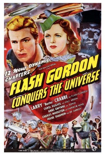 FLASH GORDON CONQUERS THE UNIVERSE (1940) is the weakest entry but it is not without its pleasures. The Purple Death plot is endearingly goofy.