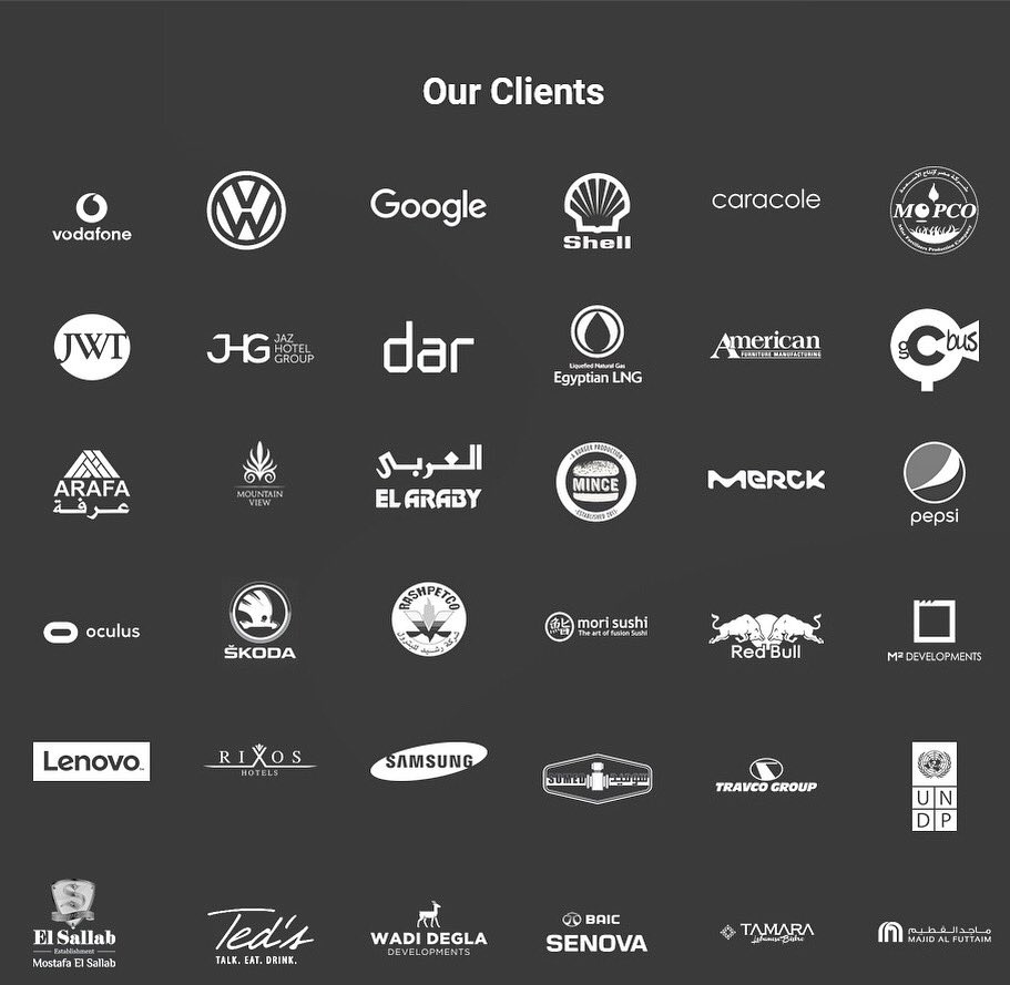 EGYPT_VR's tweet photo. Proudly sharing our list of clients that we worked with in the last 5 years, creating immersive content that serves clients needs.
#VR #immersivemedia #virtualreality #360video #virtualtours #360 https://t.co/gd3BrKo6Vx