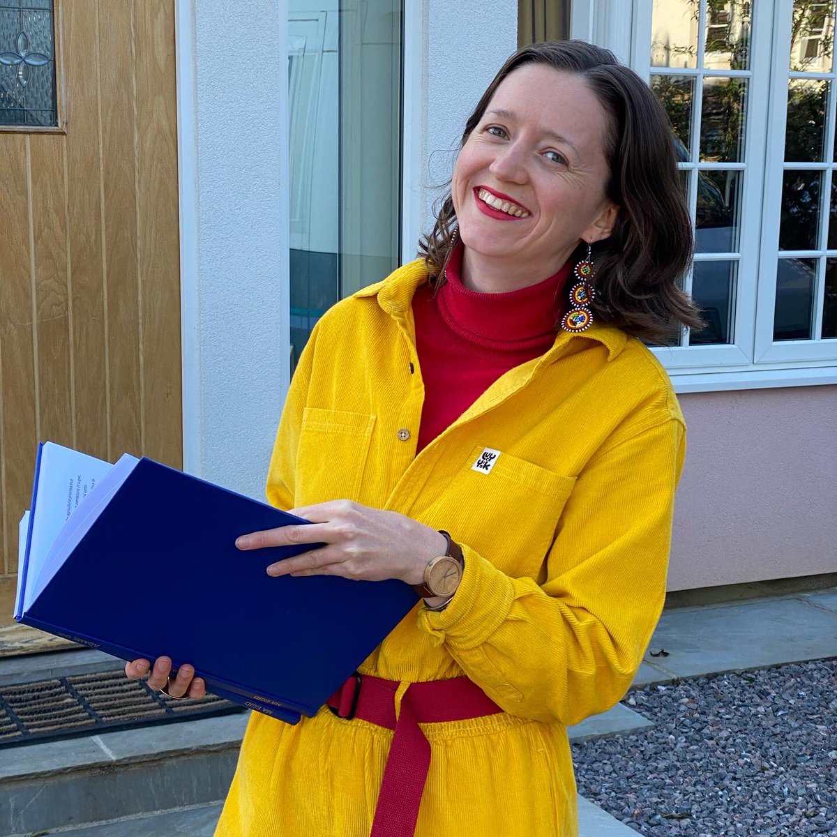 Georgina_KateA's tweet photo. Finally holding a printed &amp; bound copy of my MA dissertation in my hands! 🤩 I dreamt of this moment for a very long time... 📘😍 I am so very proud of this work &amp; thrilled that it will soon be available in @IOE_London library. Here’s to the next chapter! 🚀 #AcademicChatter @ucl https://t.co/bE1d7i4ApU
