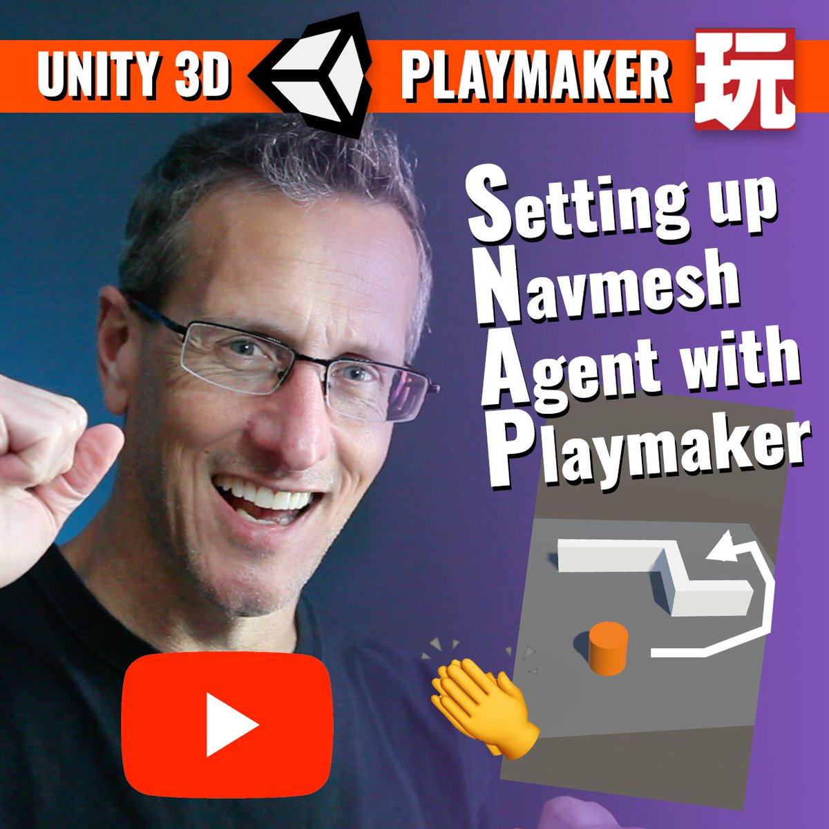 BlizStudio's tweet image. buff.ly/33mF8tY In this tutorial, I'll show how to set up Player movement using the Unity 3D NavMesh Agent in Playmaker. Super easy!!
#unity3d #tutorialseries #beginnergamedev #tutorial #playmaker #hutonggames #gamedesign #indiegame #hypercasual #nocode #beginnertutorial