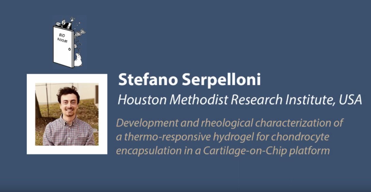 BioRoom (@bioroom2) on Twitter photo Check out our latest video!!!👇👇👇
youtube.com/watch?v=QMoCSy…
Stefano Serpelloni (<a href="/SteSerpelloni/">Stefano Serpelloni</a>) shared with us his cool research on a thermo-responsibe hydrogel for chondrocyte encapsulation!!!🙌👏👏 Thanks for joining us! Check out our latest video!!!👇👇👇
youtube.com/watch?v=QMoCSy…
Stefano Serpelloni (<a href="/SteSerpelloni/">Stefano Serpelloni</a>) shared with us his cool research on a thermo-responsibe hydrogel for chondrocyte encapsulation!!!🙌👏👏 Thanks for joining us!