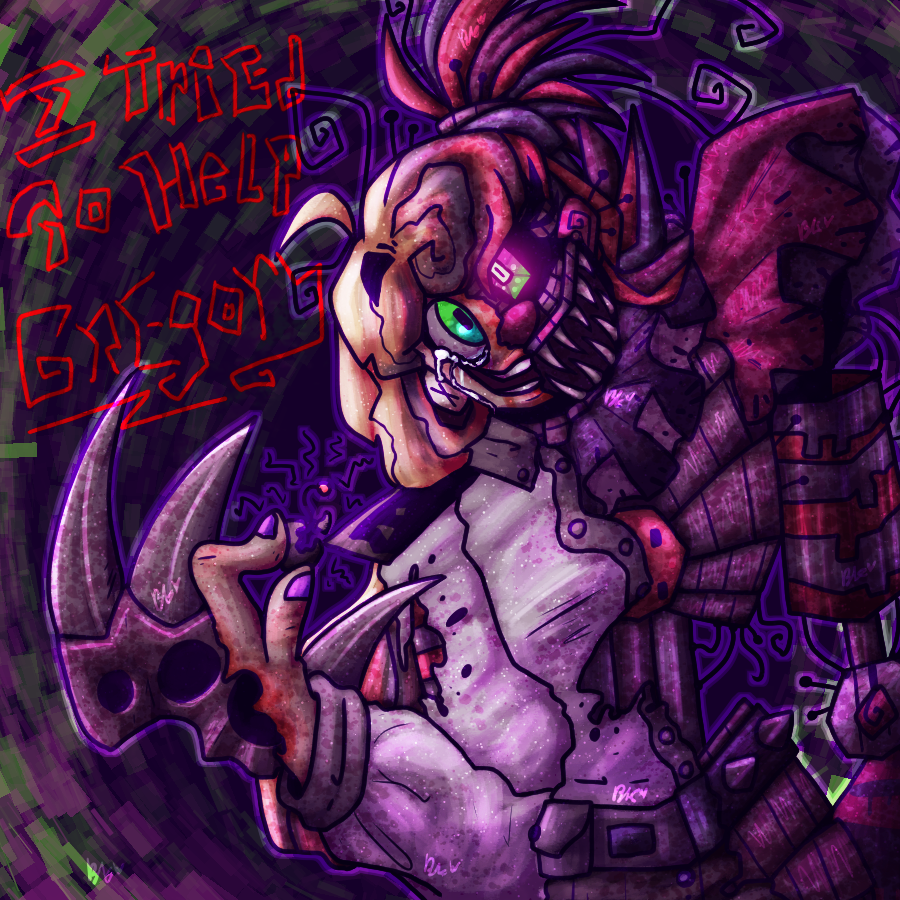 🤡 Clown-Hours 🎪 on X: // Slight body horror and eyestrain