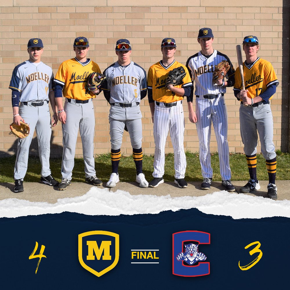 BigMoeBaseball (@bigmoebaseball) on Twitter photo CRUSADERS WIN!โพ
All levels beat the Cougars from Conner HS this evening๐ช
V: 4-3
R: 4-1
F: 11-1
All teams are back in action tomorrow Varsity and JV taking on La Salle and Freshmen taking on McNicholas. Let's keep the wins coming!! <a href="/LetsGoBigMoe/">Moeller Crusaders</a> #WIN #yougetwhatyougive #teamwork CRUSADERS WIN!โพ
All levels beat the Cougars from Conner HS this evening๐ช
V: 4-3
R: 4-1
F: 11-1
All teams are back in action tomorrow Varsity and JV taking on La Salle and Freshmen taking on McNicholas. Let's keep the wins coming!! <a href="/LetsGoBigMoe/">Moeller Crusaders</a> #WIN #yougetwhatyougive #teamwork