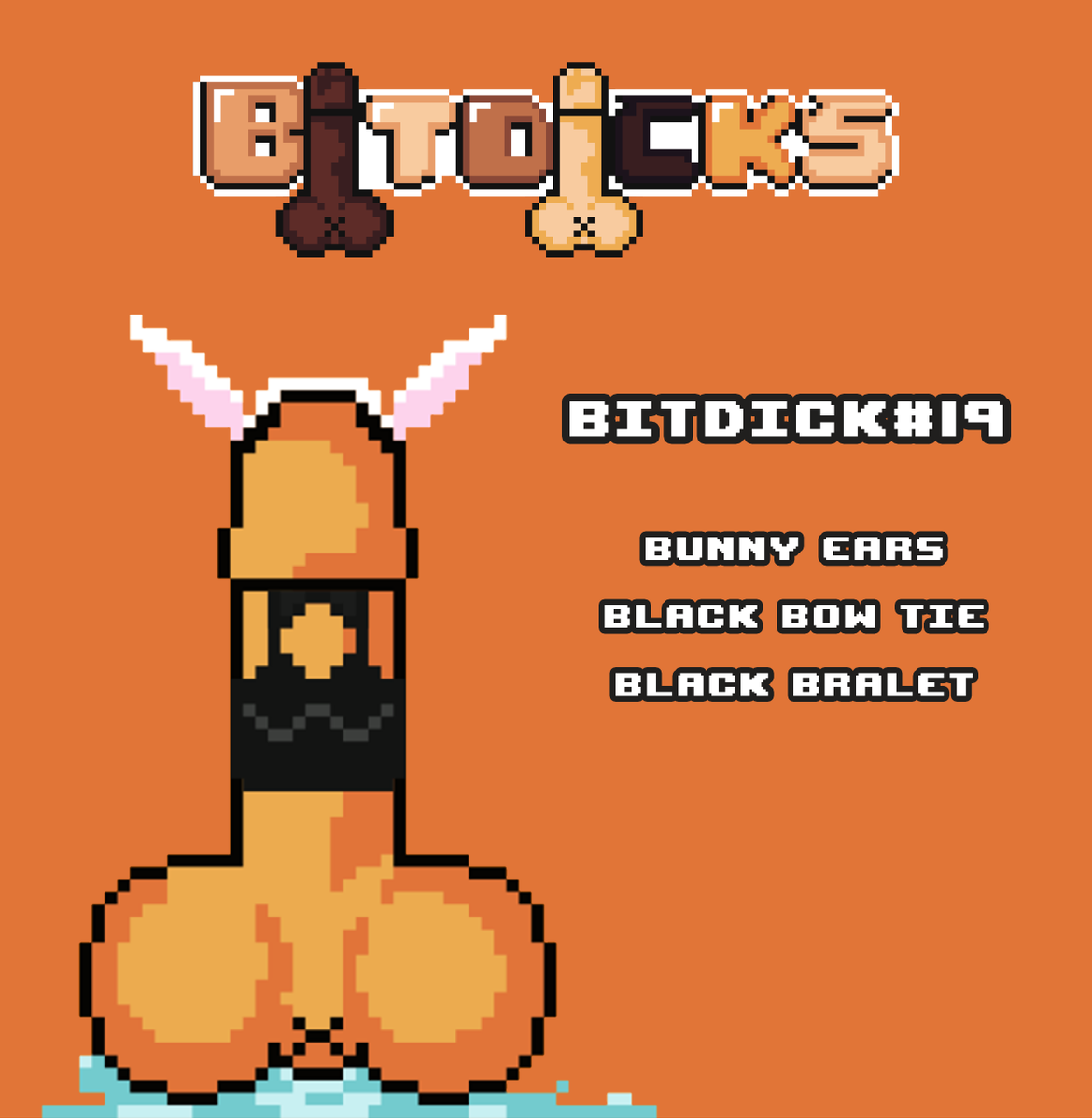 bitdicks's tweet photo. Meet with your Bitdick!
https://t.co/kgdsuxaXQx
#Bitdicks #nft #NFTs #NFTCommunity #NFTcollectibles #NFTdrop #NFTCommunity #nftcollectors https://t.co/N7acKu0p0O