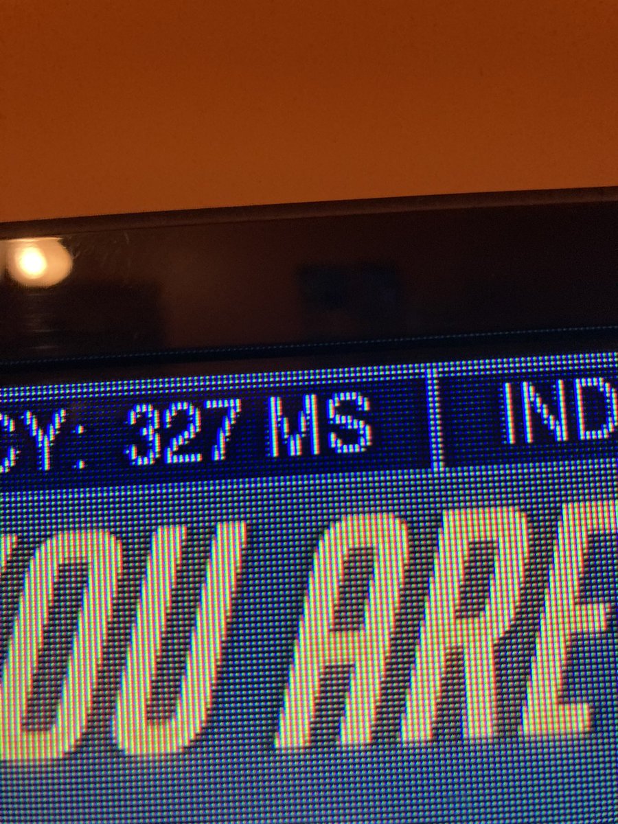 My ping was constantly at 300+ 

@optimum get sued faster https://t.co/GoXW8Bnc2D