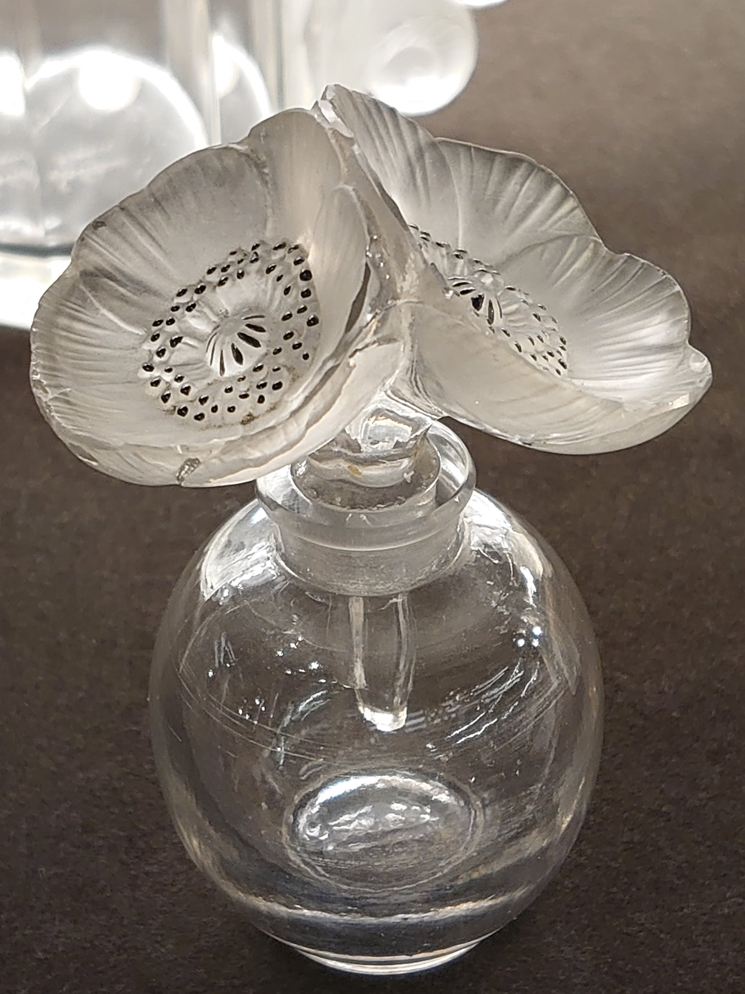 Lalique ラリック　アネモネ香水瓶 Yahoo!オークション - ラリック LALIQUE Two Anemones ドゥ