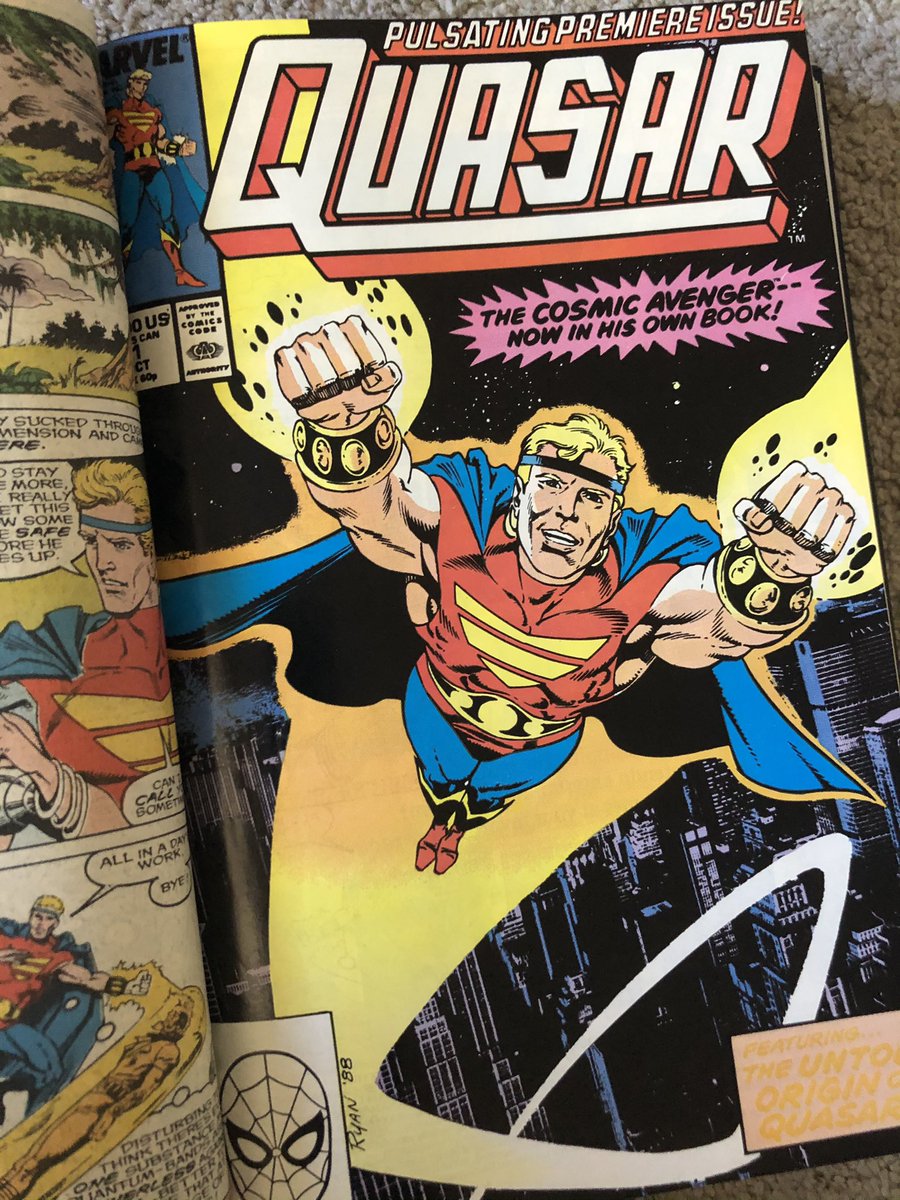 And lastly for today, one of my favorite overlooked series, Quasar: