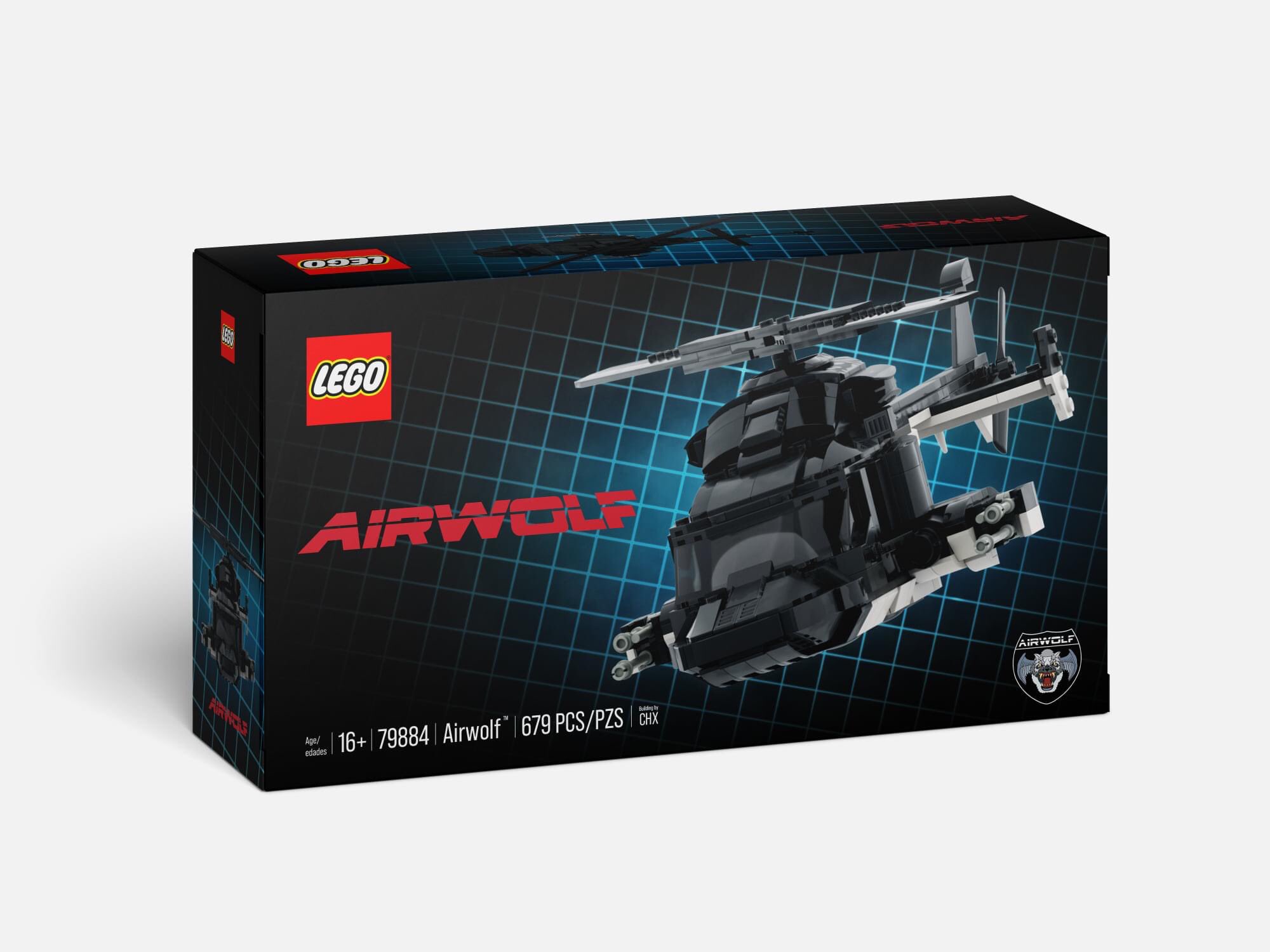 LEGO MOC Airwolf (Supercopter in France) by lusluslus@hotmail.com