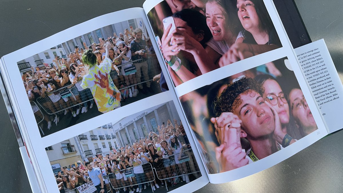 billieeilish's tweet photo. “Billie Eilish” - The photo book by Billie
The book and the audiobook companion (narrated by Billie) are out on May 11th.
Pre-order now https://t.co/PAYxvTW64A https://t.co/zPLJWIykHZ