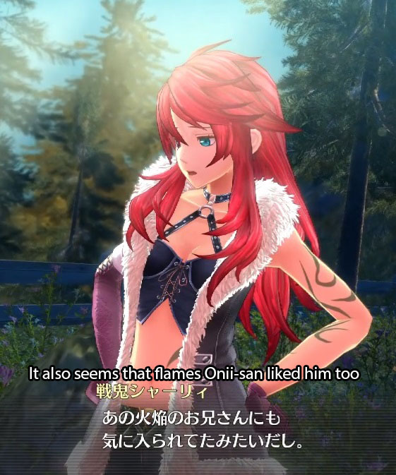 Another prime example of cancerous localization on CS3A lot of dialogue on this game was altered because according to the localizers it was cultural inappropriate and sexist Onii-san ---> McFirebro