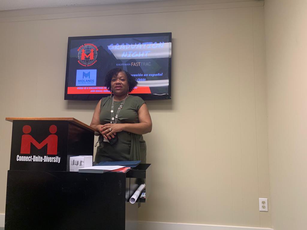 DevineForMayor's tweet photo. It was my privilege yesterday to give the keynote address for the graduates of Mota Crosslinking Business Academy. Congratulations Class of 2021! 🎓 https://t.co/619knafCoP