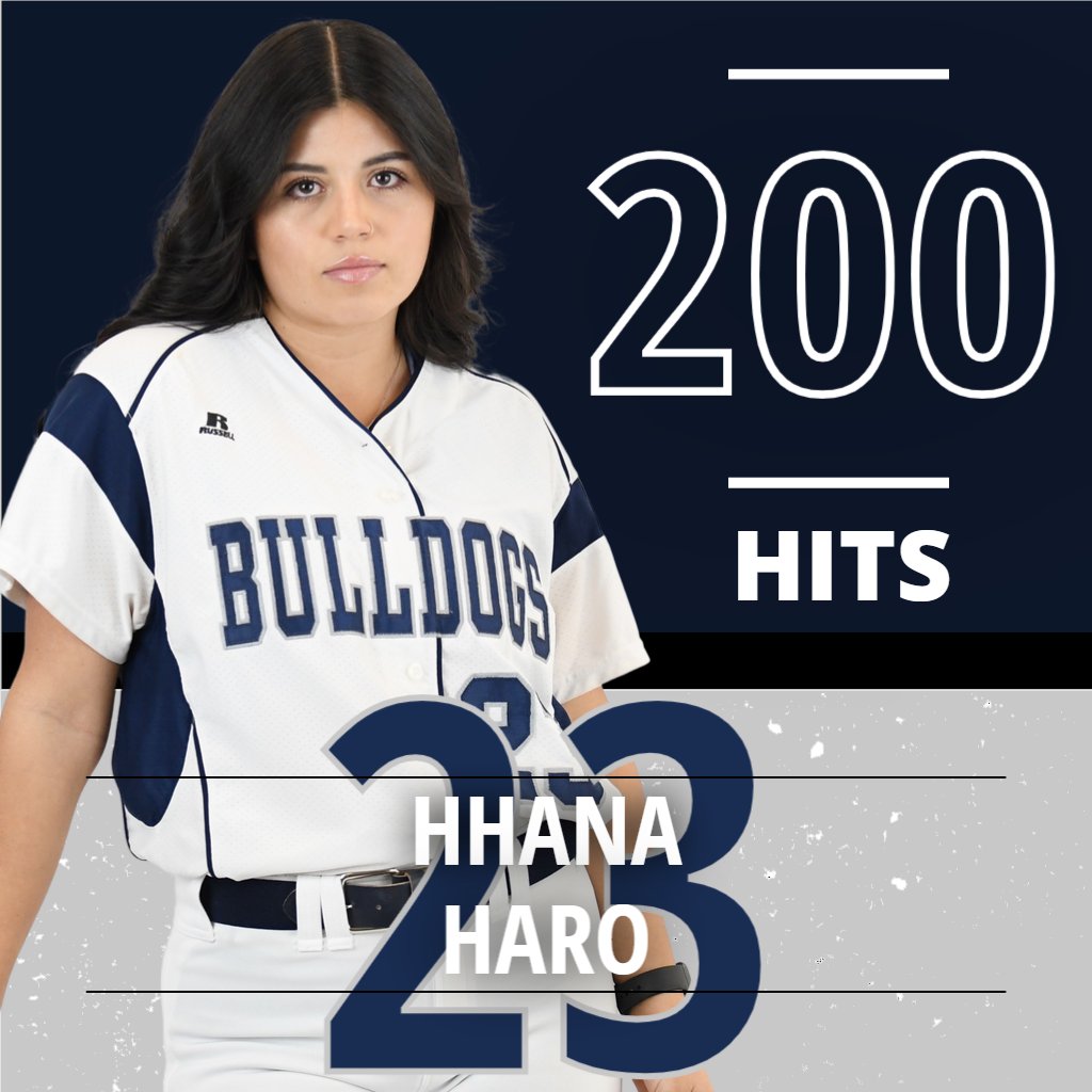 cunebulldogs's tweet photo. 🥎 | Congrats to @hhanaharoo on reaching 200 career hits with @cunesoftball. She's just the third player in program history to hit that mark. https://t.co/4pByGzSuq0