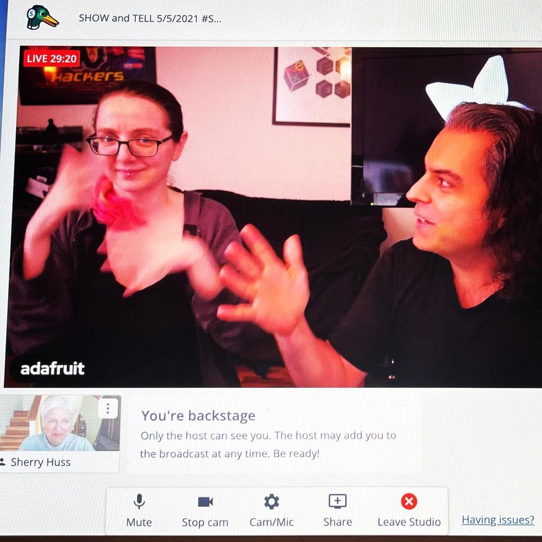 MakerFestival's tweet image. Adafruit’s #ShowandTell: Sharing Maker Music Festival info with old &amp;amp; new friends. Thanks @adafruit for being so community oriented &amp;amp; there for us all. See you next Wednesday as we countdown to #MMF21 #ladyada #electronics #makersupplies #makersupport #hardware #OpenSource #kits