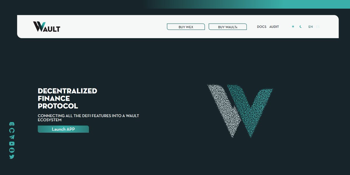 Since Ive been talking about  $WEX a lot, figured I'd give a rundown on why I think  @Wault_Finance can be a 10B $ protocolHeres a list of what Wault has achieved/ is going to achieve in the future:(THREAD) - DEX/AMM- Launchpad- 2 IDO's (20x+)- Staking- Liquidity Mining