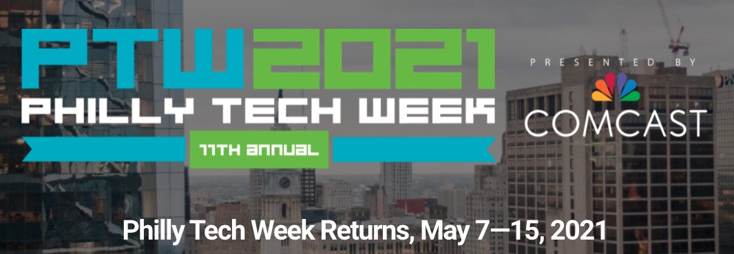 Christopher Wink (@christopherwink) on Twitter photo TOMORROW kicks off 11th annual <a href="/PhillyTechWeek/">Philly Tech Week</a>
For the second year, it'll be all-virtual, and many events are free (or low cost). BIG shoutout to <a href="/PhilaPACT/">Philadelphia Alliance for Capital & Technologies</a> who took leadership on the enormous coordinating effort
Let me welcome you all to peruse 2021.phillytechweek.com #ptw21 TOMORROW kicks off 11th annual <a href="/PhillyTechWeek/">Philly Tech Week</a>
For the second year, it'll be all-virtual, and many events are free (or low cost). BIG shoutout to <a href="/PhilaPACT/">Philadelphia Alliance for Capital & Technologies</a> who took leadership on the enormous coordinating effort
Let me welcome you all to peruse 2021.phillytechweek.com #ptw21