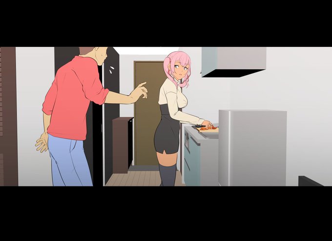 クライマックスのドラマシーンラフ 