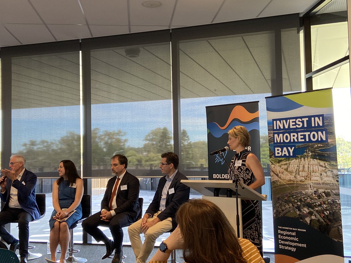 What a week! <a href="/_southstart/">_SOUTHSTART</a> then #TeamMoretonbay on show - loud &amp; proud at our investor forum and then leaders lunch with 26 elected reps from all 3 levels of Govt with Don Meij from <a href="/dominos/">Domino's Pizza</a> giving the key note inspiring a prosperous future. Pumped!