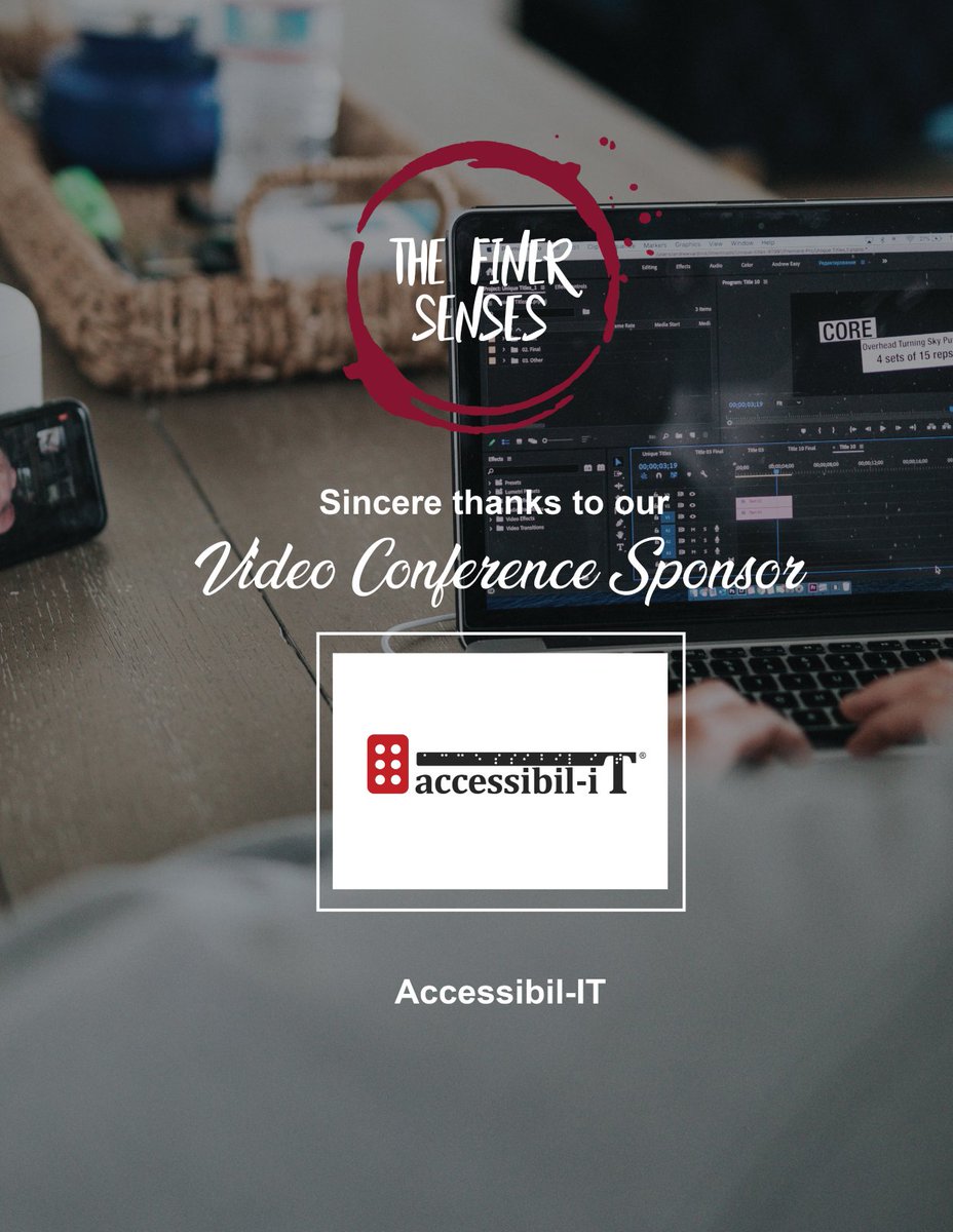 Founded in 2009, Accessibil-IT is recognized as global accessible PDF specialists. Thank you <a href="/accessibilit/">Accessibil-IT Inc.</a> for being our Video Conference Sponsor for #TheFinerSenses! 📹 

deafblindontario.com/events/the-fin…