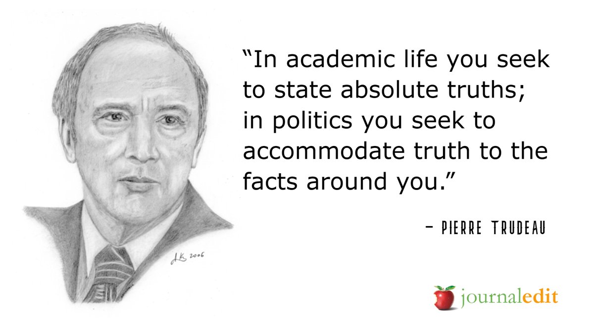 journal_edit's tweet image. This quote seems timely with the current, heavily divided political atmosphere globally. Pierre Trudeau (1919-2000) was the 15th prime minister of Canada. His eldest son, Justin Trudeau, is the 23rd and current prime minister. #NotableQuotes #Academia