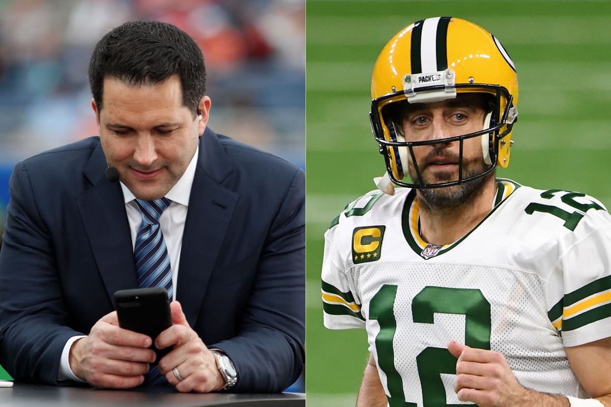 Why Adam Schefter waited to report Aaron Rodgers Packers tumult