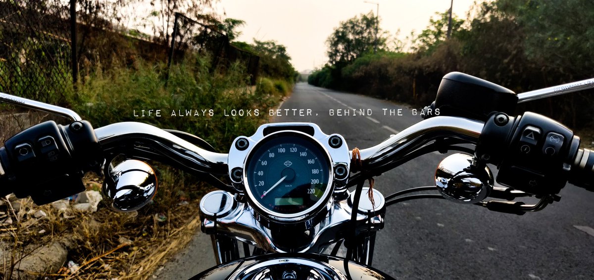 opensourcerider's tweet photo. Life always looks better behind the bars. 

Two bars actually, beer bar and harley bars. 

#harleydavidson #ghaziabad #opensourcerider #vasundhara #morning #morningride #custom1200 #1200custom #sportster #sportser1200 #livingmoments #myharley #goodmorning #recoveringfromcovid19 https://t.co/jCOsvsyUlw