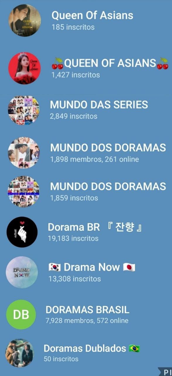 DORAMAS DUBLADOS TELEGRAM  indicação dos melhores doramas dublados para  assistir no telegram 