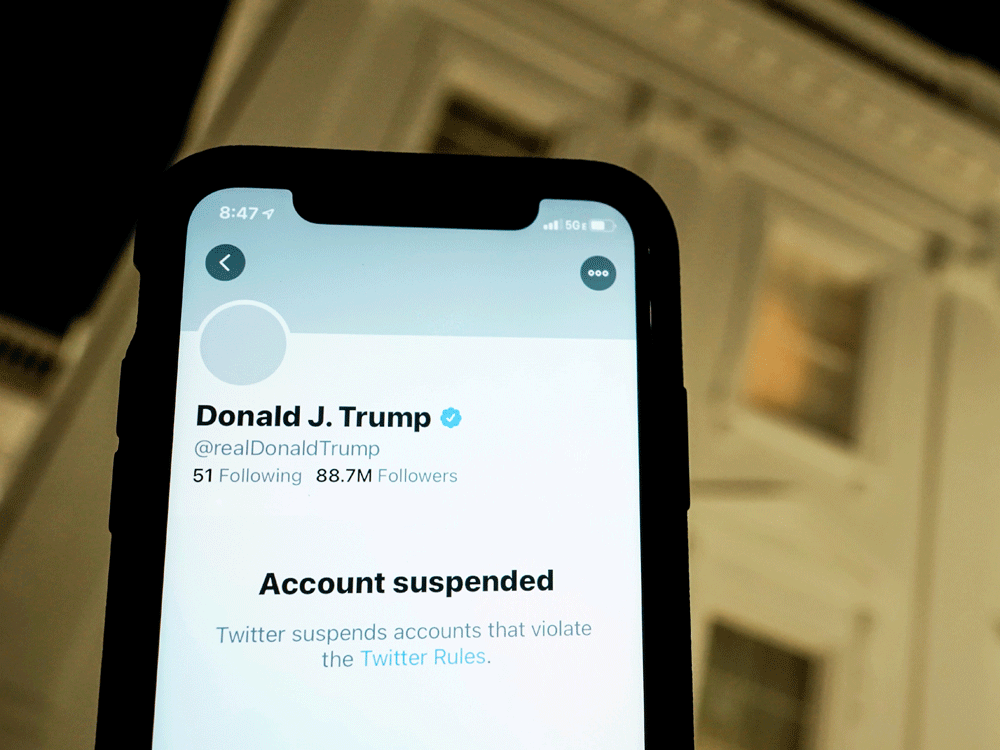 Multiple accounts attempting to evade Donald Trump's Twitter ban shut down