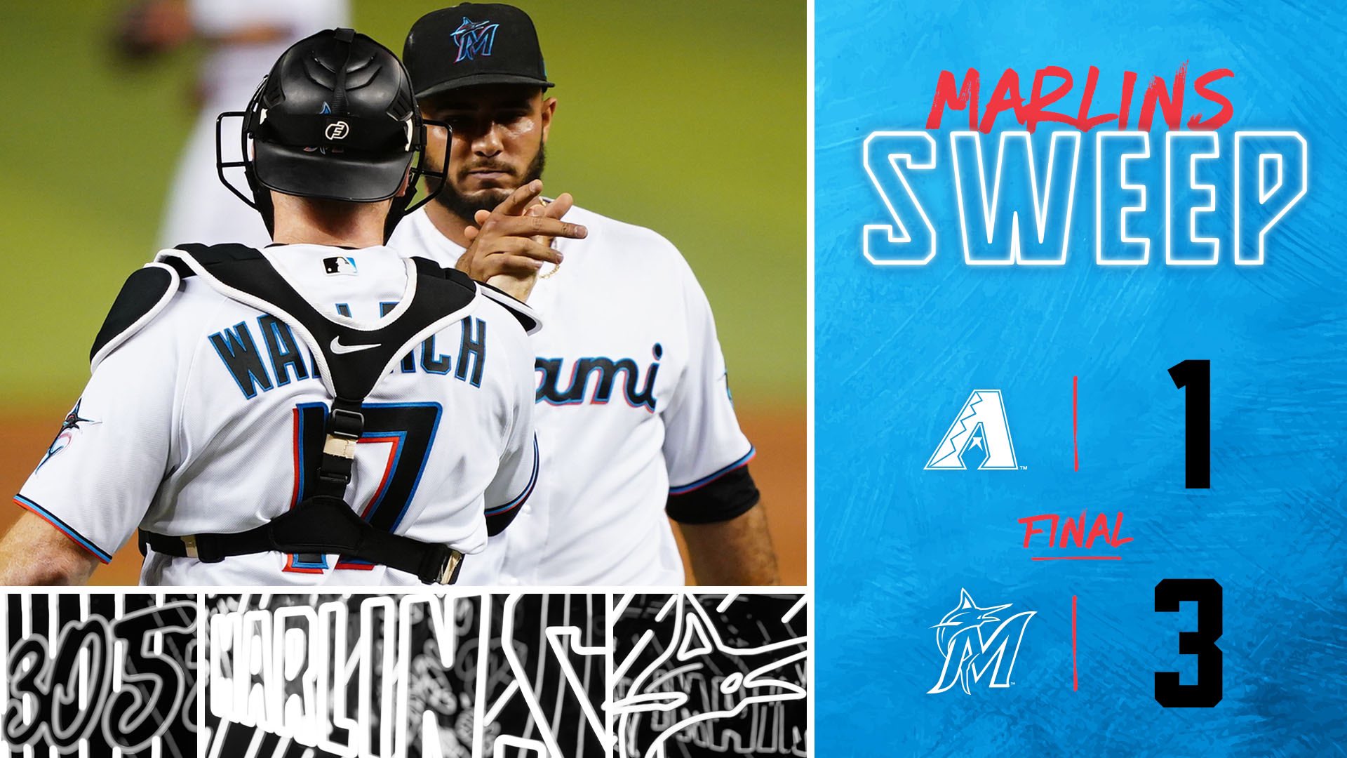 Miami Marlins on X: besties we're off to dream about our sweep. night  night. a mimir. #JuntosMiami //    / X