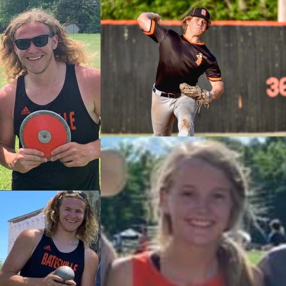 It was a bad week to be a school record at Batesville High School!!!

🚨 JP Morgan breaks the school record shot(1975) &amp; disc(1988).

🚨 Kaylee Clark breaks the high jump record(set in 1985).

🚨 Gage Wood sets the single game strikeout record(18ks in a game) set in 1998.
