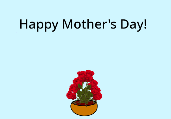 BoulderMai's tweet photo. Students used the new face sensing extension to create a unique choice board project to surprise their Mom/guardian for #HappyMothersDay. One coded their card in Russian. Another created a rose catching game for her Mom https://t.co/AdDPOLyZjw @scratch https://t.co/7HBzqpzMwK