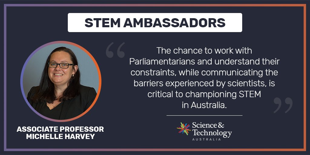 ScienceAU's tweet photo. Meet #STEMambassador Associate Professor Michelle Harvey @MaggotsMatter @Deakin. Michelle is STEM Ambassador to Member for Corio @RichardMarlesMP and will meet with him regularly to build a strong relationship between policymakers and the STEM sector. @deakinresearch https://t.co/8n5Cd4ylDA