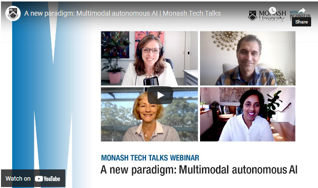 Monash Information Technology (@monashinfotech) on Twitter photo Just in time for the weekend, the podcast and replay of our latest #MonashTechTalks event are available to enjoy now: monash.edu/it/events/2021…
It's time to discover how #AI is learning to think like humans!
<a href="/haffari/">Reza Haffari</a> <a href="/monashvl/">Monash VL</a> #MonashDataFuturesInstitute <a href="/JBatstone/">Dr Joanna Batstone</a> <a href="/BernSchwerdt/">Bernadette Schwerdt</a> Just in time for the weekend, the podcast and replay of our latest #MonashTechTalks event are available to enjoy now: monash.edu/it/events/2021…
It's time to discover how #AI is learning to think like humans!
<a href="/haffari/">Reza Haffari</a> <a href="/monashvl/">Monash VL</a> #MonashDataFuturesInstitute <a href="/JBatstone/">Dr Joanna Batstone</a> <a href="/BernSchwerdt/">Bernadette Schwerdt</a>
