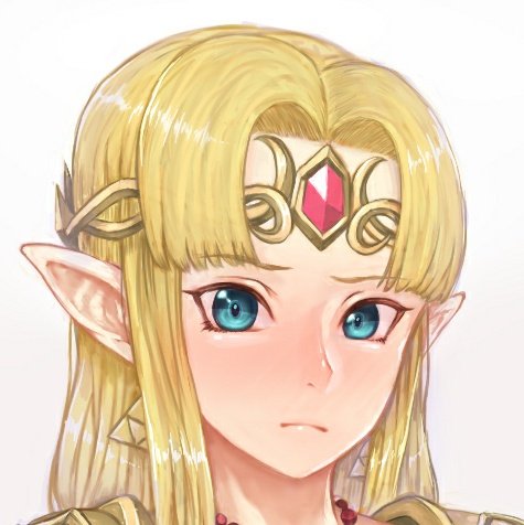 ゼルダ姫 「#新しいプロフィール画像 」|ソルティ @FEH🔞のイラスト