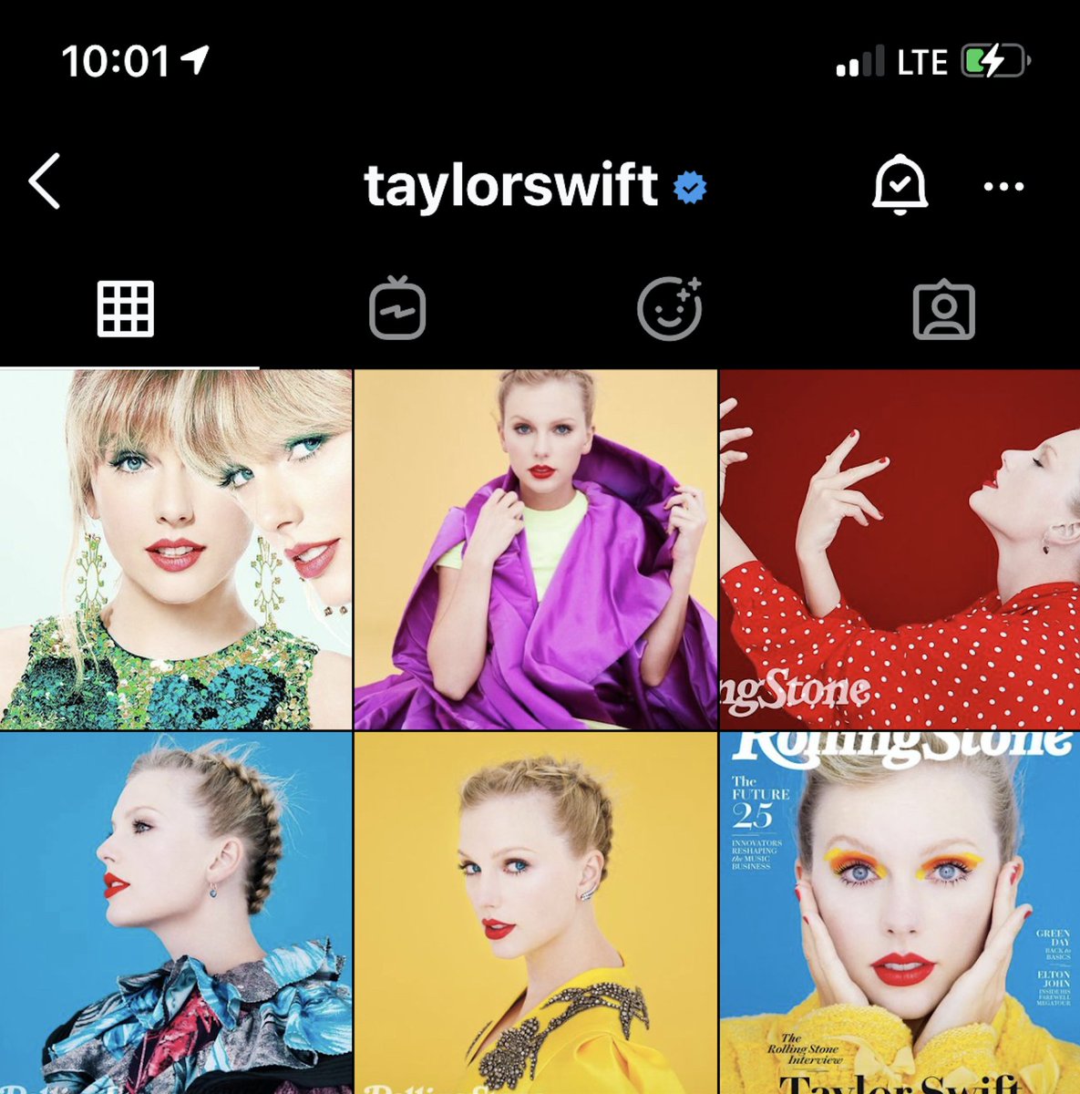 Finally, why  #1989TaylorsVersion will drop June 25th:1. The instagram color theory states that each of these photos correspond to an album (1989=blue, sorry). The number of words in the captions signal the month which the album will be released...