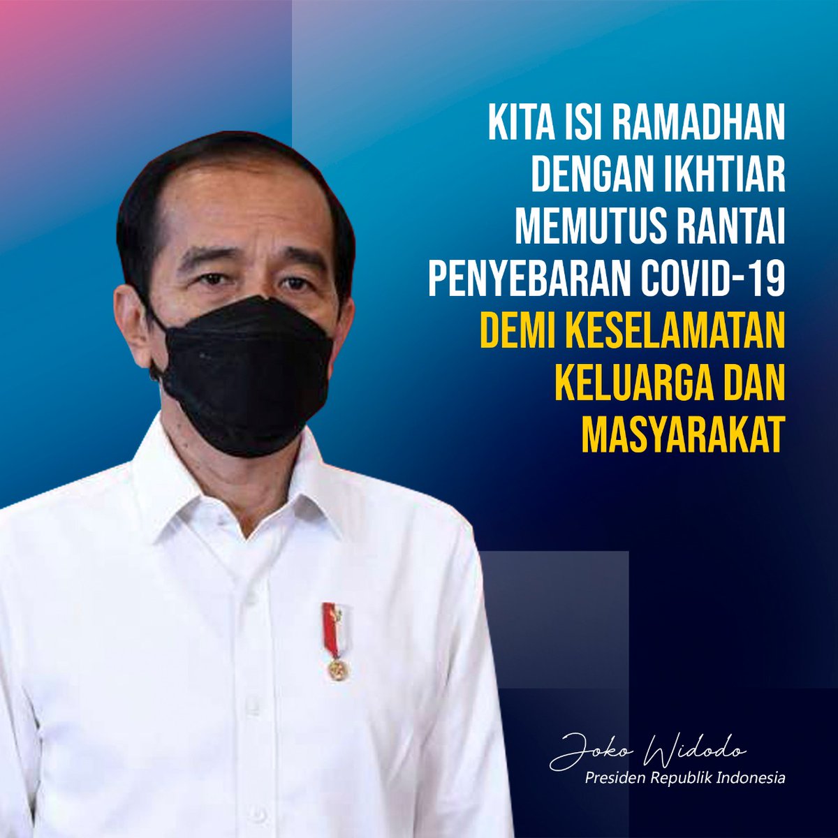 Mattotorang10's tweet photo. Kita isi Ramadhan dengan Ikhtiar memutus mata rantai penyebaran Covid-19 demi keselamatan keluarga dan masyarakat 
@jokowi 
@halimiskandarnu 
@budimuni98 
@malik_haramain 
@taufikmadjid 
@fachrilabalado 
@yusradaridesa 
@NursaidM 
@Nurhamz25186363 https://t.co/8lYAZeiHDZ