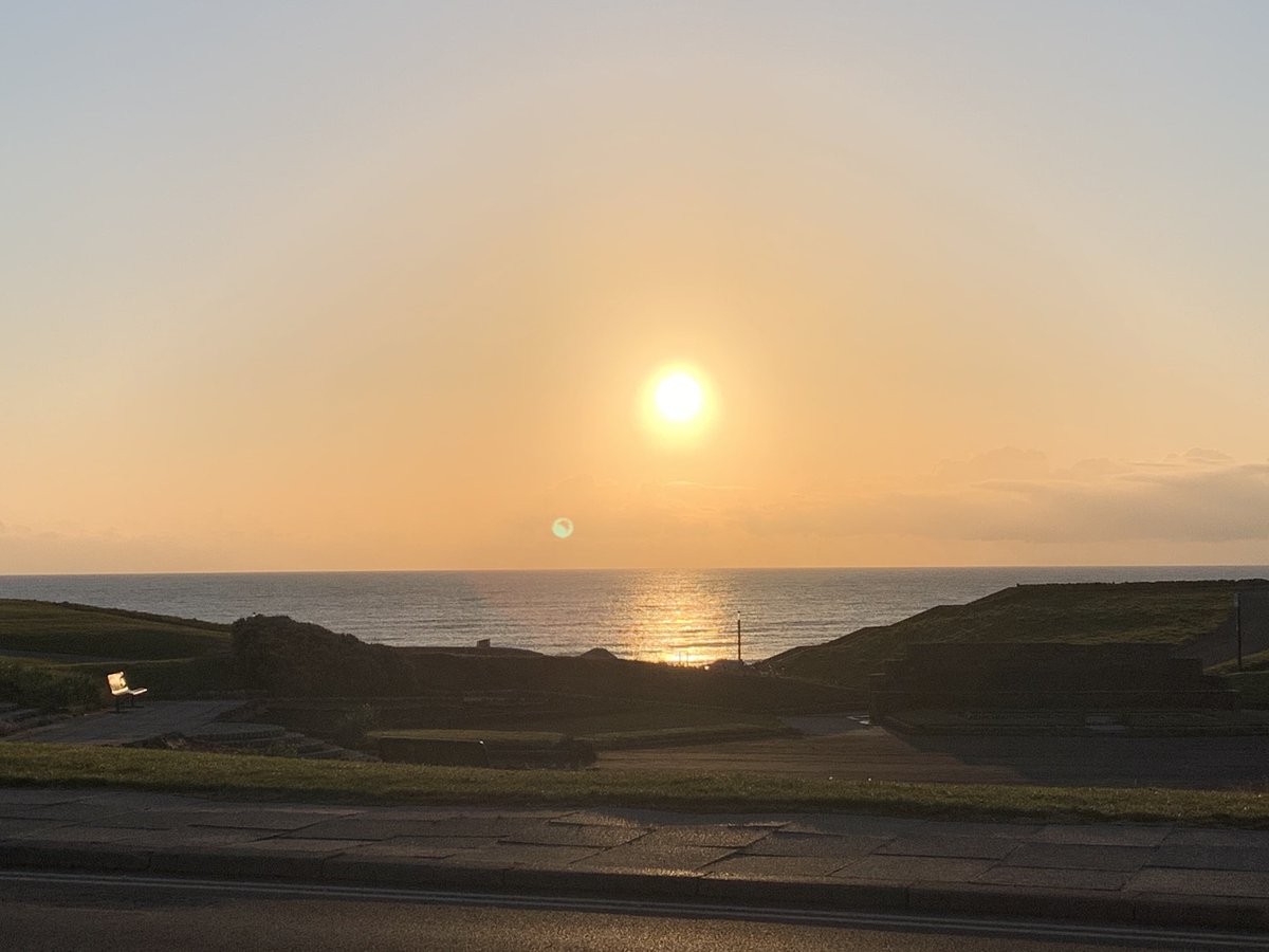 The skaters are missing a treat this morning #panamadip #whitleybay