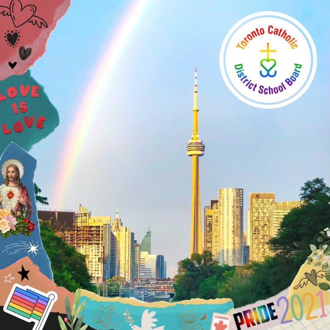 BREAKING: Pride flag will fly at all <a href="/TCDSB/">Toronto Catholic District School Board</a> schools! #topoli #onpoli #onted